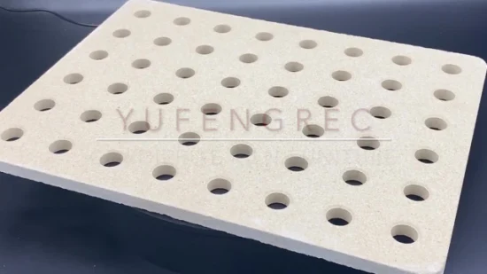 CE Certified Refractory Material Cordierite Kiln Furniture for Powder Calcination
